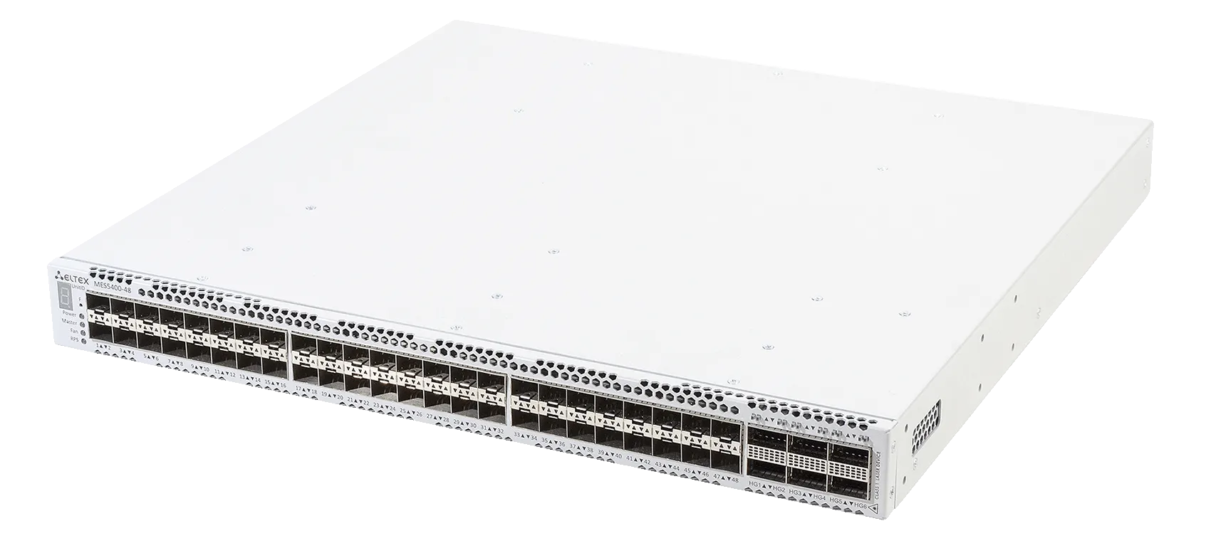 Ethernet-коммутатор MES5400-48, 48x1G/10G SFP+ + 6x40G/100G QSFP+, L3, dual PSU